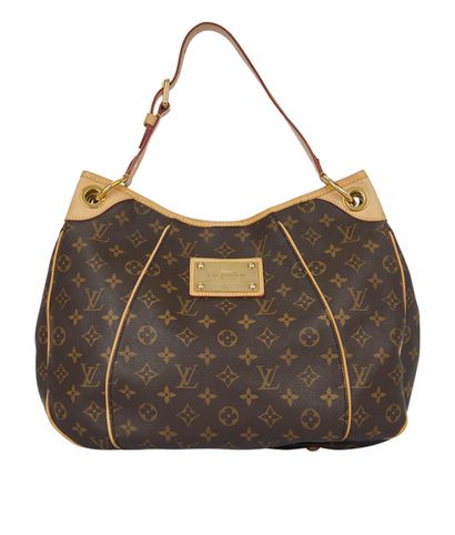 Monogram Galleria, &pound;850, Handbags, Brown, Coated Canvas/Leather, Front view
